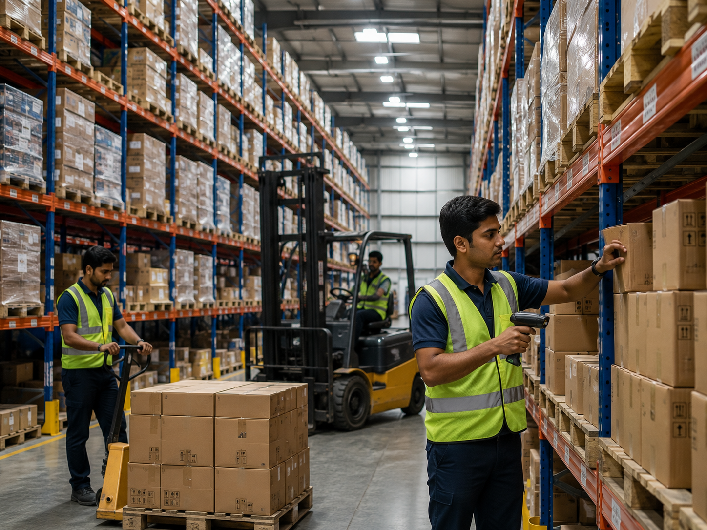MAC INFOTECH Warehouse Wireless and HD CCTV
